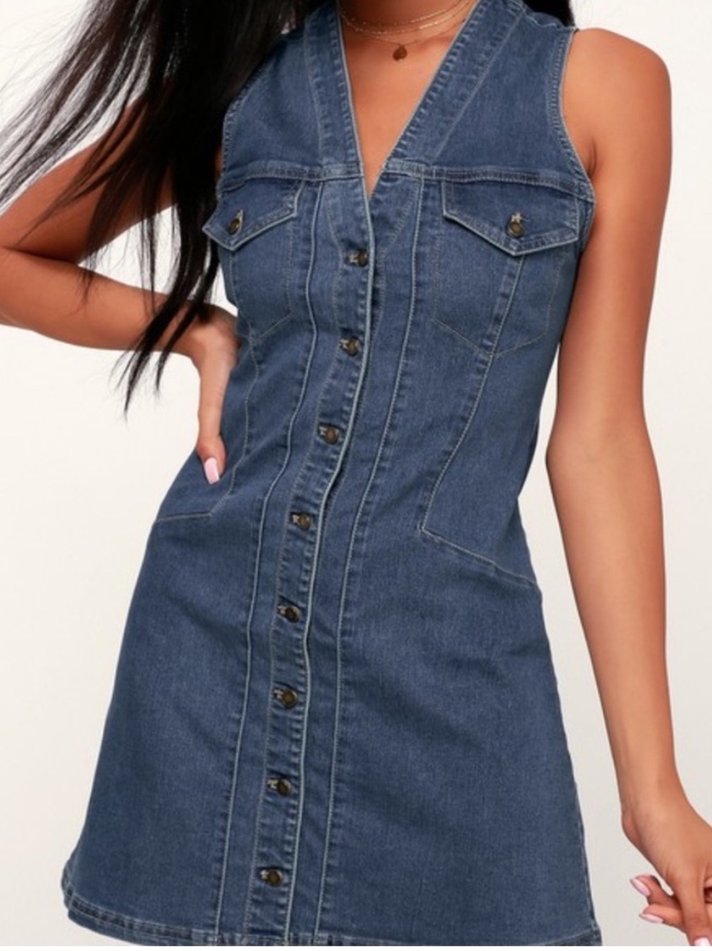 Free People Jean Dress